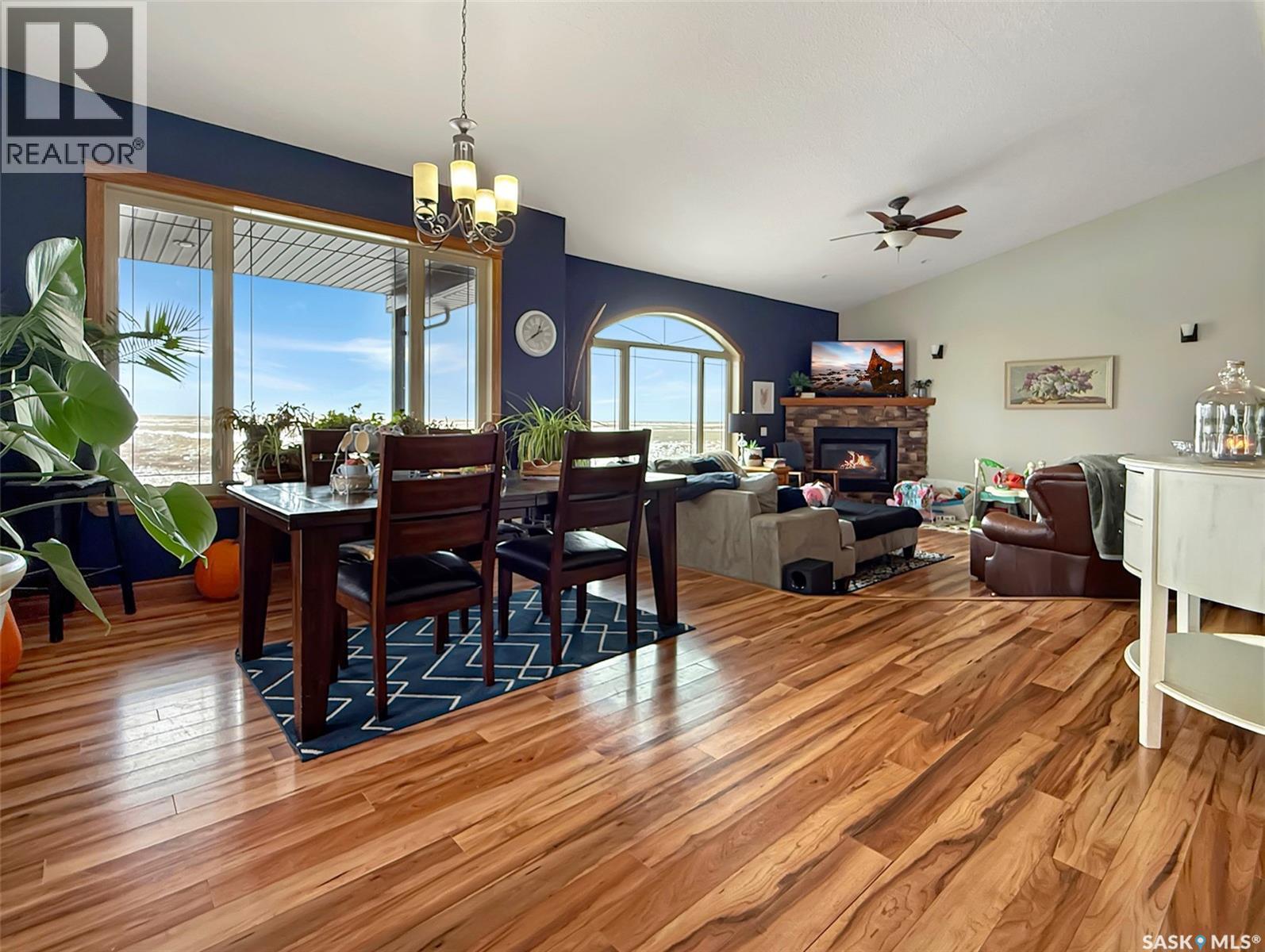 The Landing Acreage, Saskatchewan Landing, SK - Indoor Photo Showing Dining Room