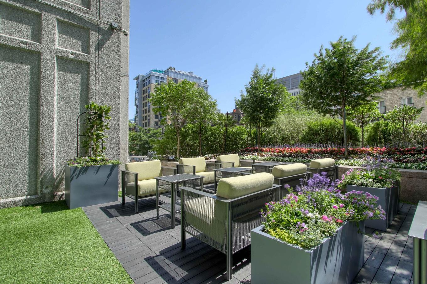 Terrasse - 2107-1455 Rue Sherbrooke O., Montréal (Ville-Marie), QC - Outdoor