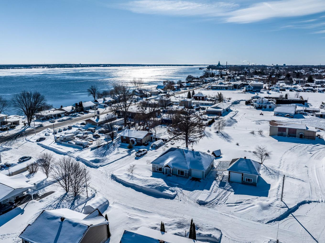 Photo aérienne - 15 Rue Lucien-Turcotte, Trois-Rivières, QC - Outdoor With Body Of Water With View
