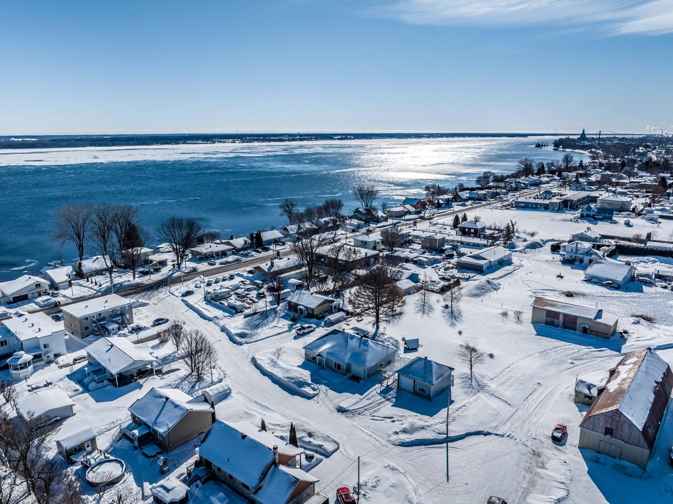 Photo aérienne - 15 Rue Lucien-Turcotte, Trois-Rivières, QC - Outdoor With Body Of Water With View