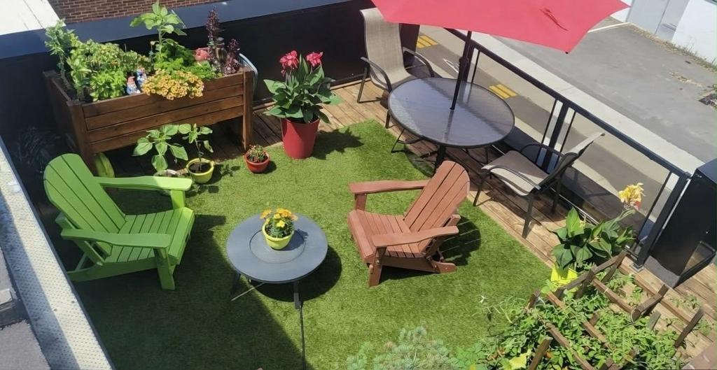 Terrasse - 305-10212 Rue Lajeunesse, Montréal (Ahuntsic-Cartierville), QC - Outdoor