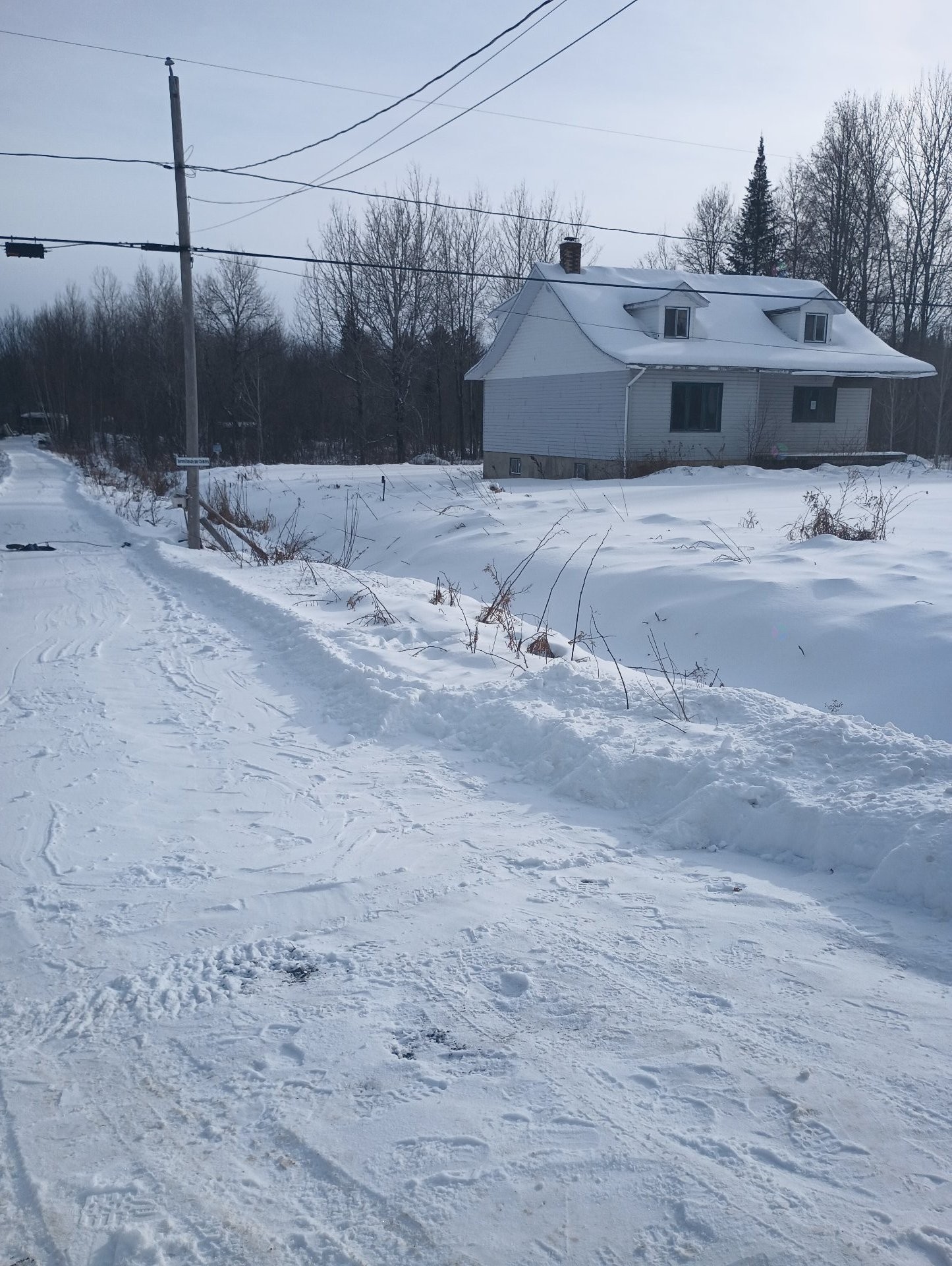 Front of Structure - 611 Ch. St-Edmond, Saint-Barthélemy, QC - Outdoor