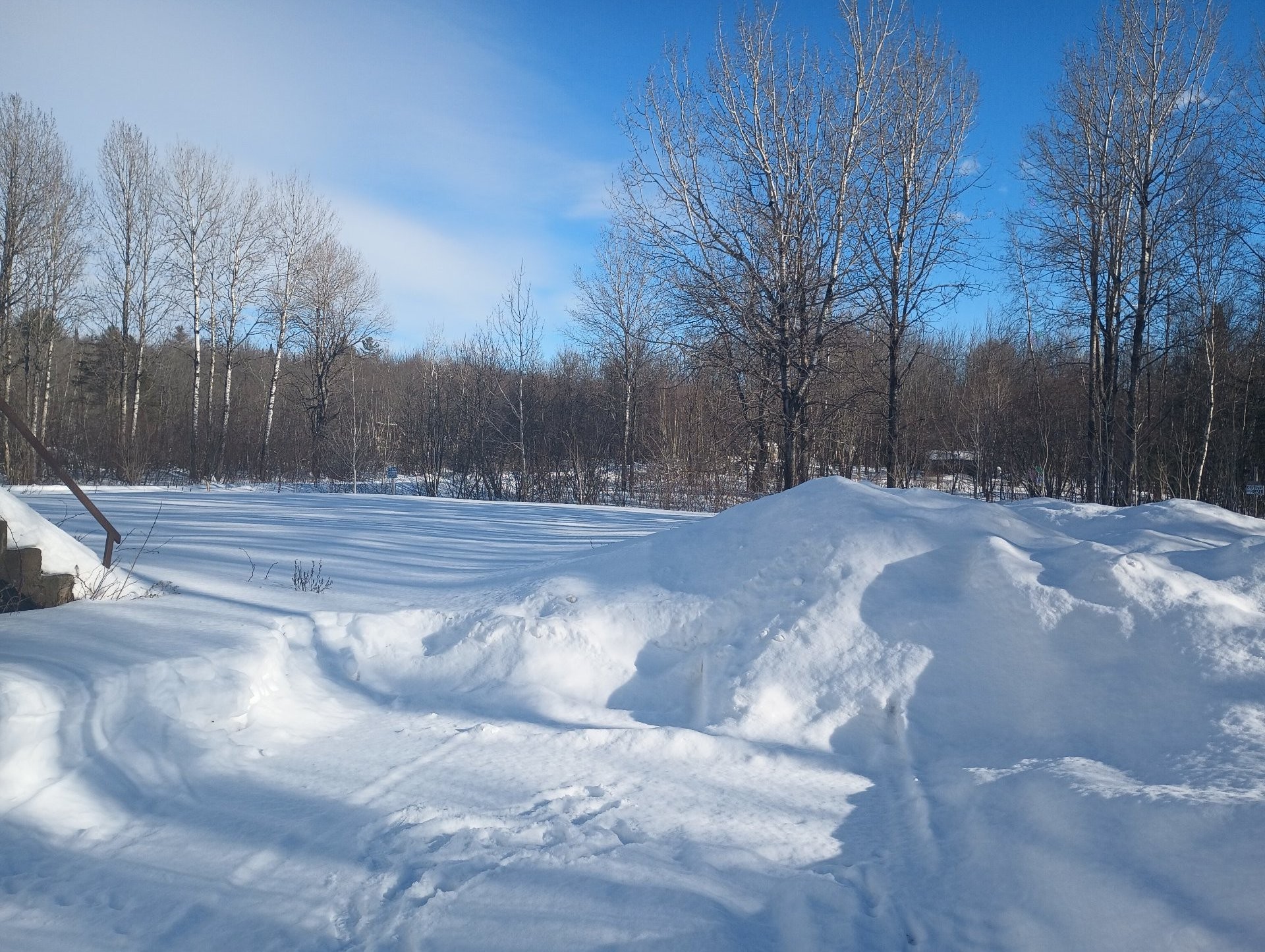 Back of Structure - 611 Ch. St-Edmond, Saint-Barthélemy, QC - Outdoor With View