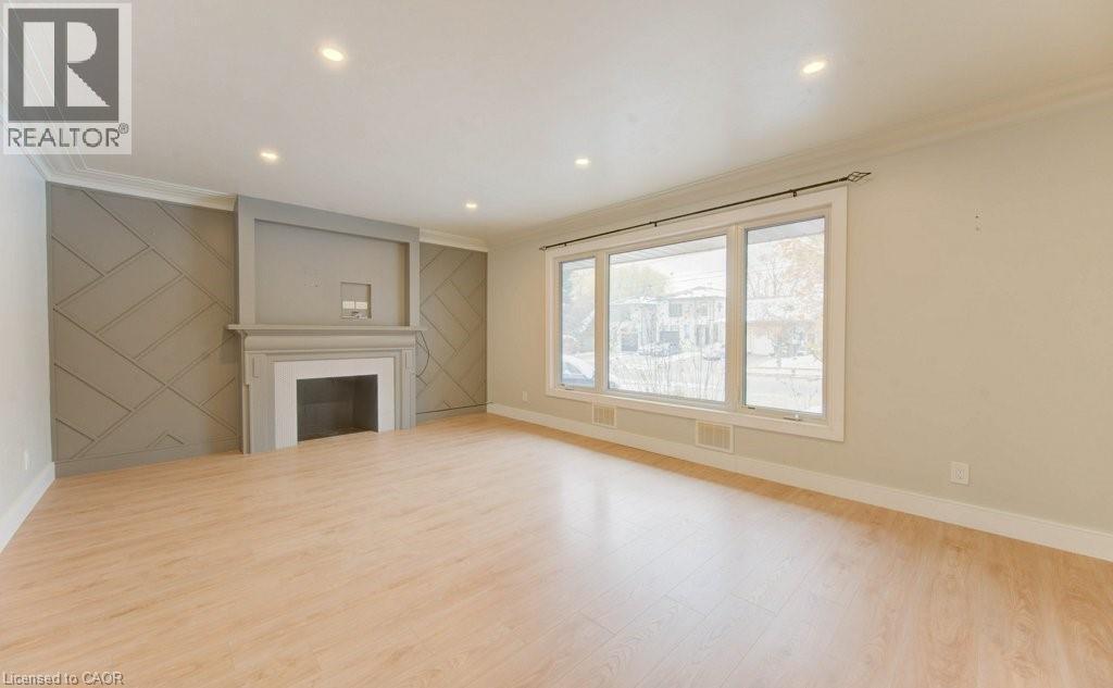 248 Dumfries Avenue, Kitchener, ON - Indoor With Fireplace