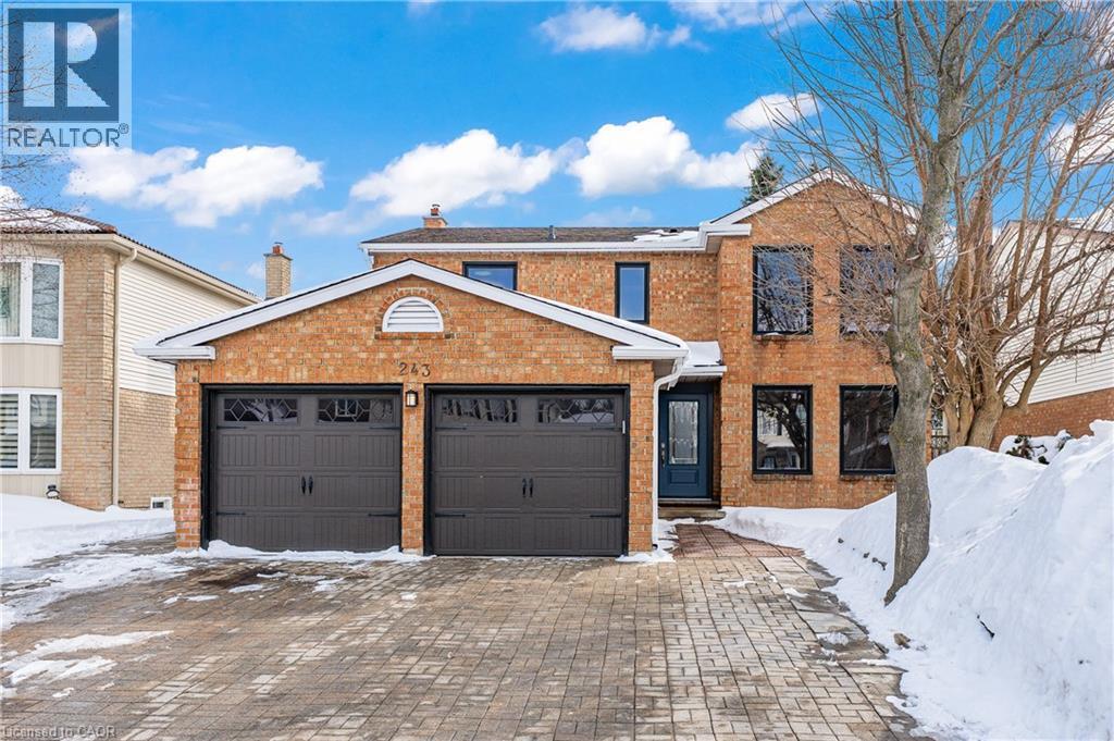 243 Highview Drive, Kitchener, ON - Outdoor With Facade