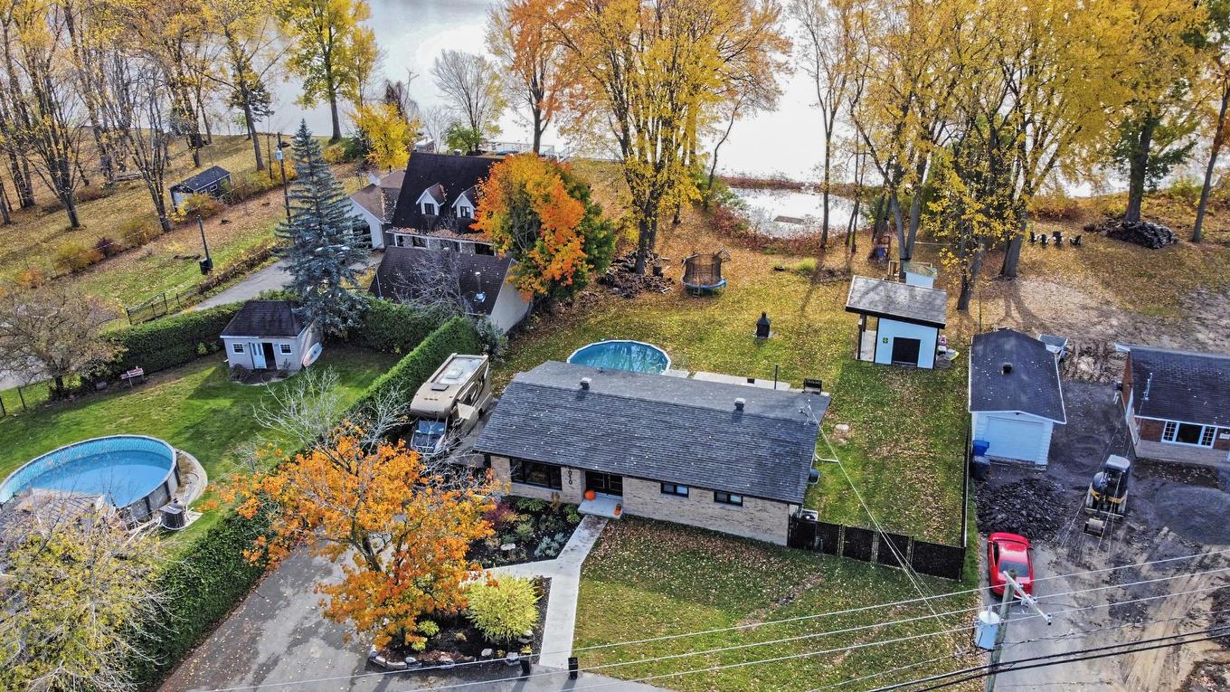 Aerial photo - 1010 Côte De Terrebonne, Terrebonne (Terrebonne), QC - Outdoor With Above Ground Pool