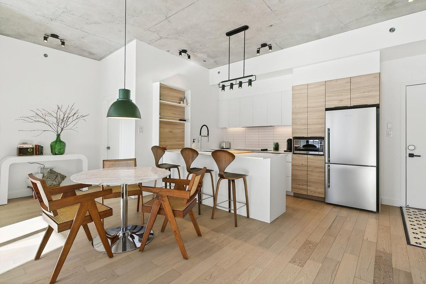 Overall view - 115-75 Rue De Castelnau O., Montréal (Villeray/Saint-Michel/Parc-Extension), QC - Indoor Photo Showing Dining Room