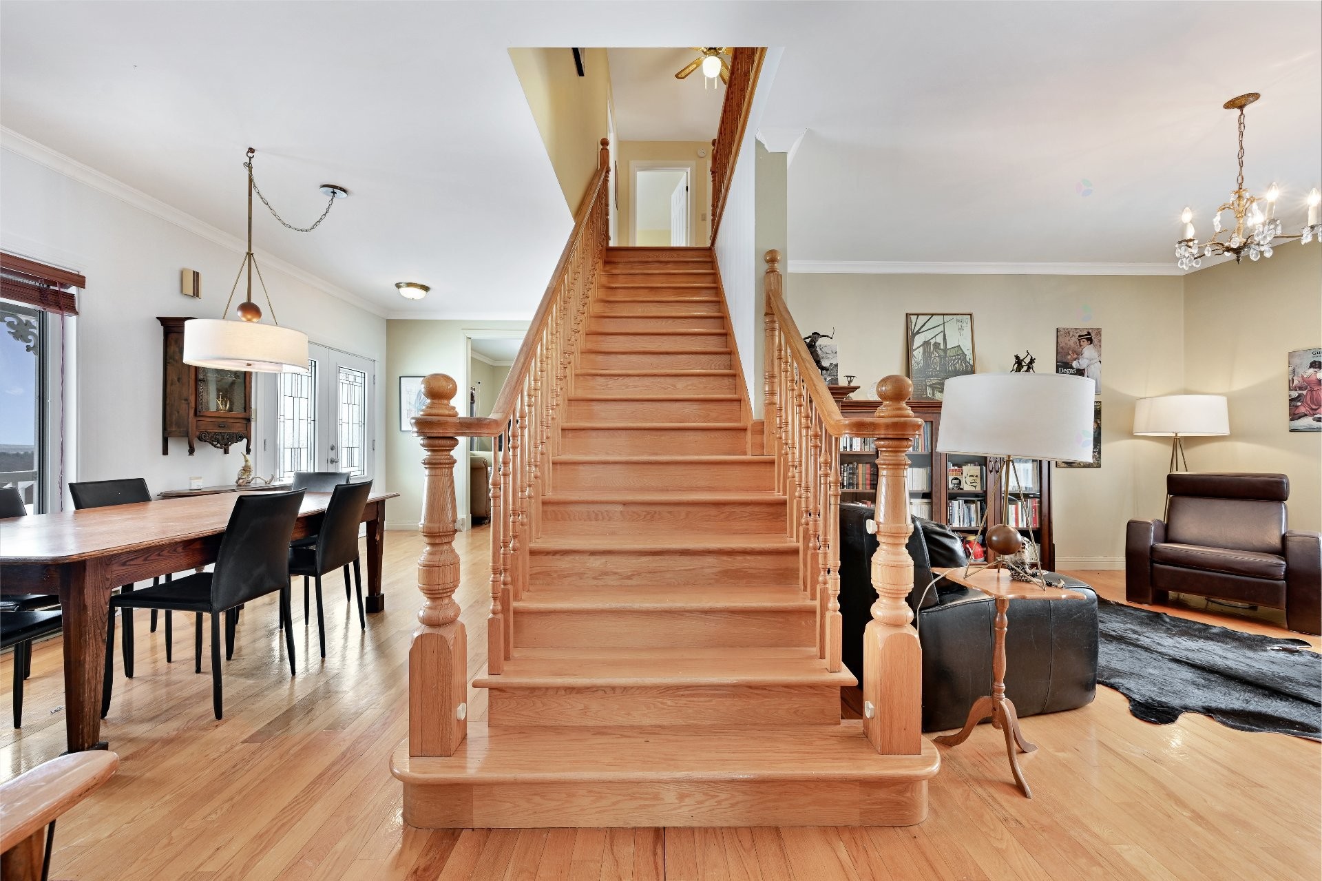 Staircase - 1389 Ch. Dymond, Dunham, QC