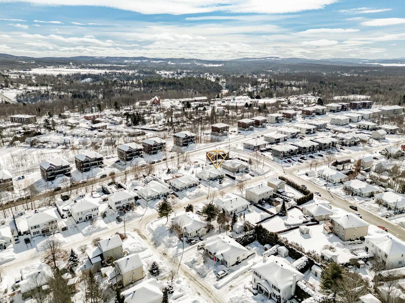 Photo aérienne - 6266 Rue Florent, Sherbrooke (Brompton/Rock Forest/Saint-Élie/Deauville), QC - Outdoor With View