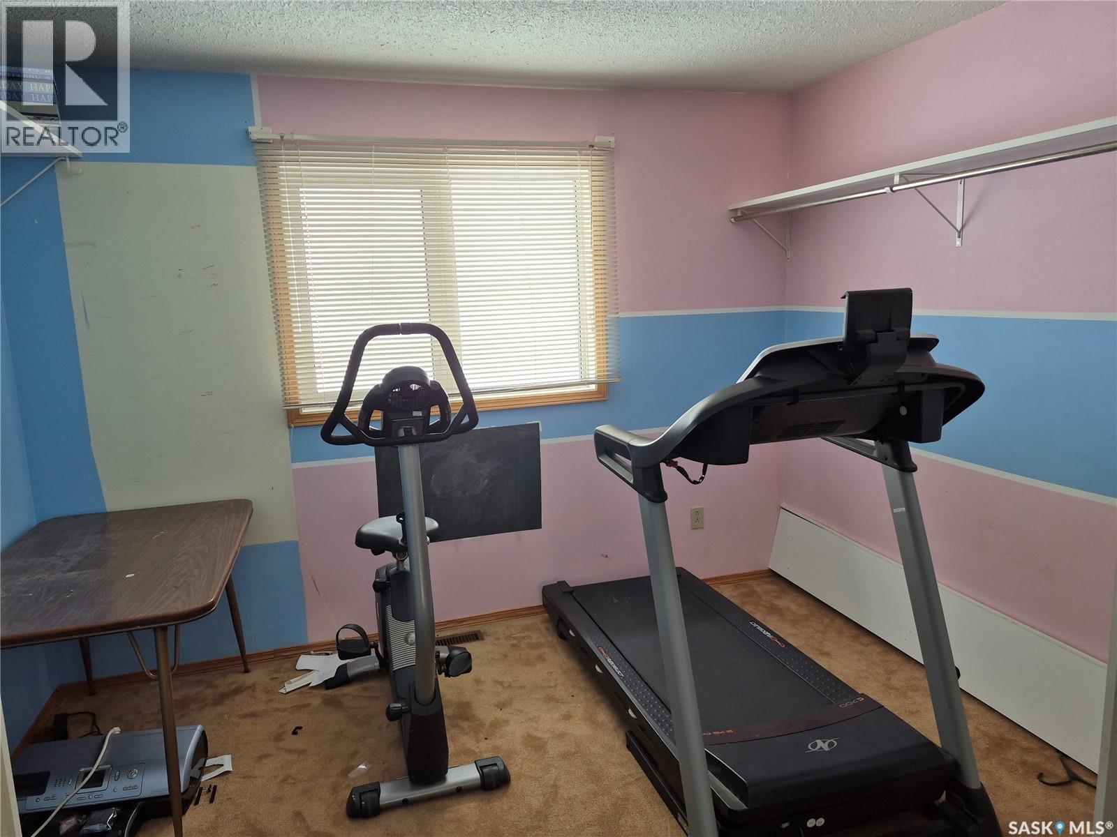 205 Railway Avenue N, Marcelin, SK - Indoor Photo Showing Gym Room