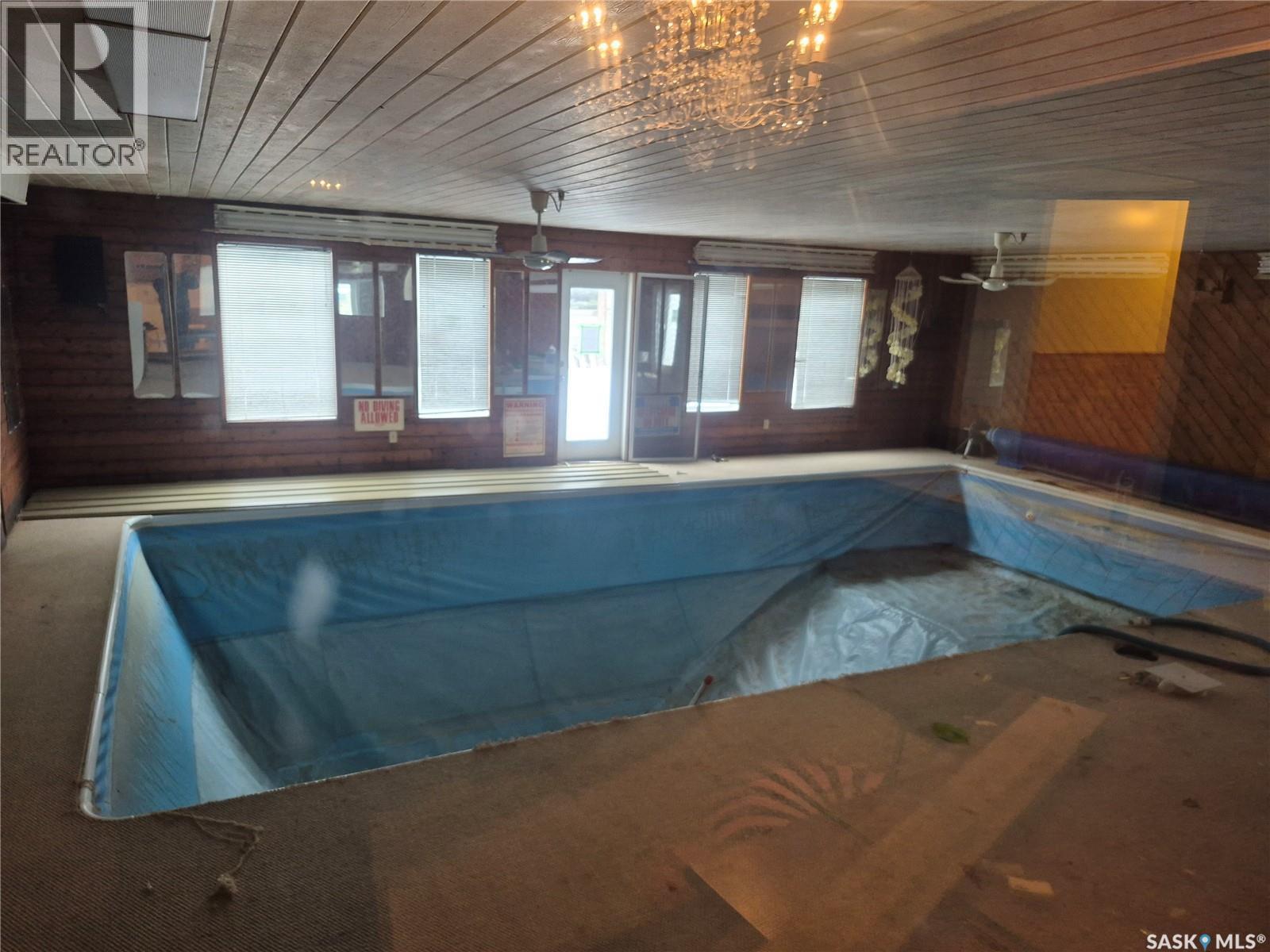 205 Railway Avenue N, Marcelin, SK - Indoor Photo Showing Other Room With In Ground Pool