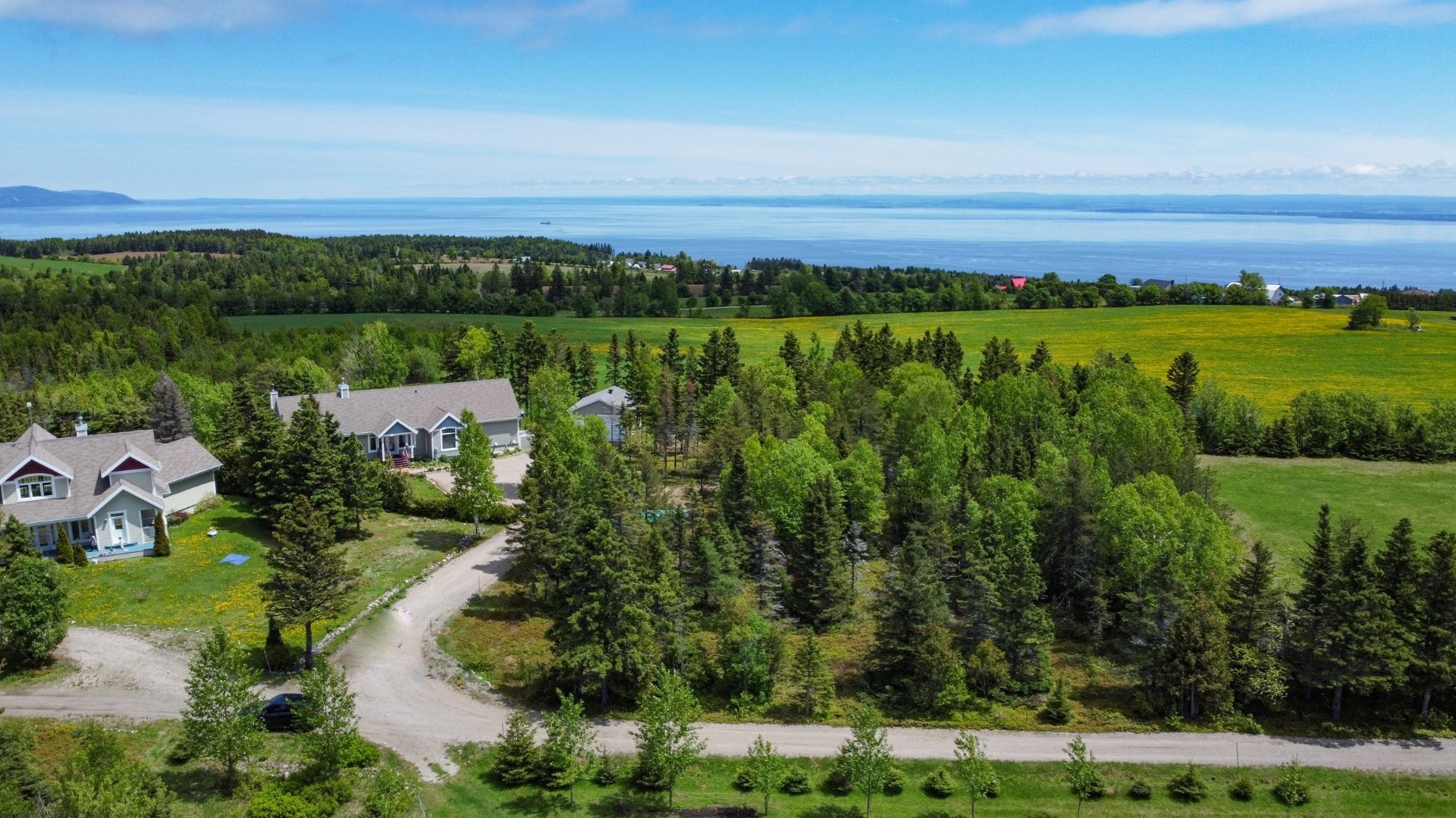 Vue d'ensemble - 3341 Route Du Fleuve, Les Éboulements, QC - Outdoor With Body Of Water With View