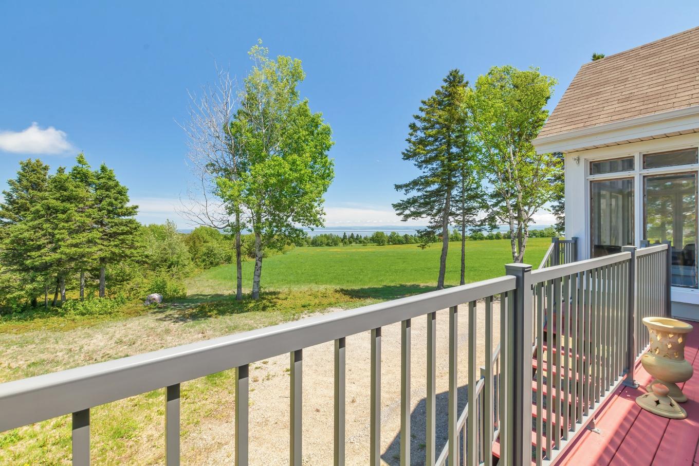 Balcon - 3341 Route Du Fleuve, Les Éboulements, QC - Outdoor With Exterior