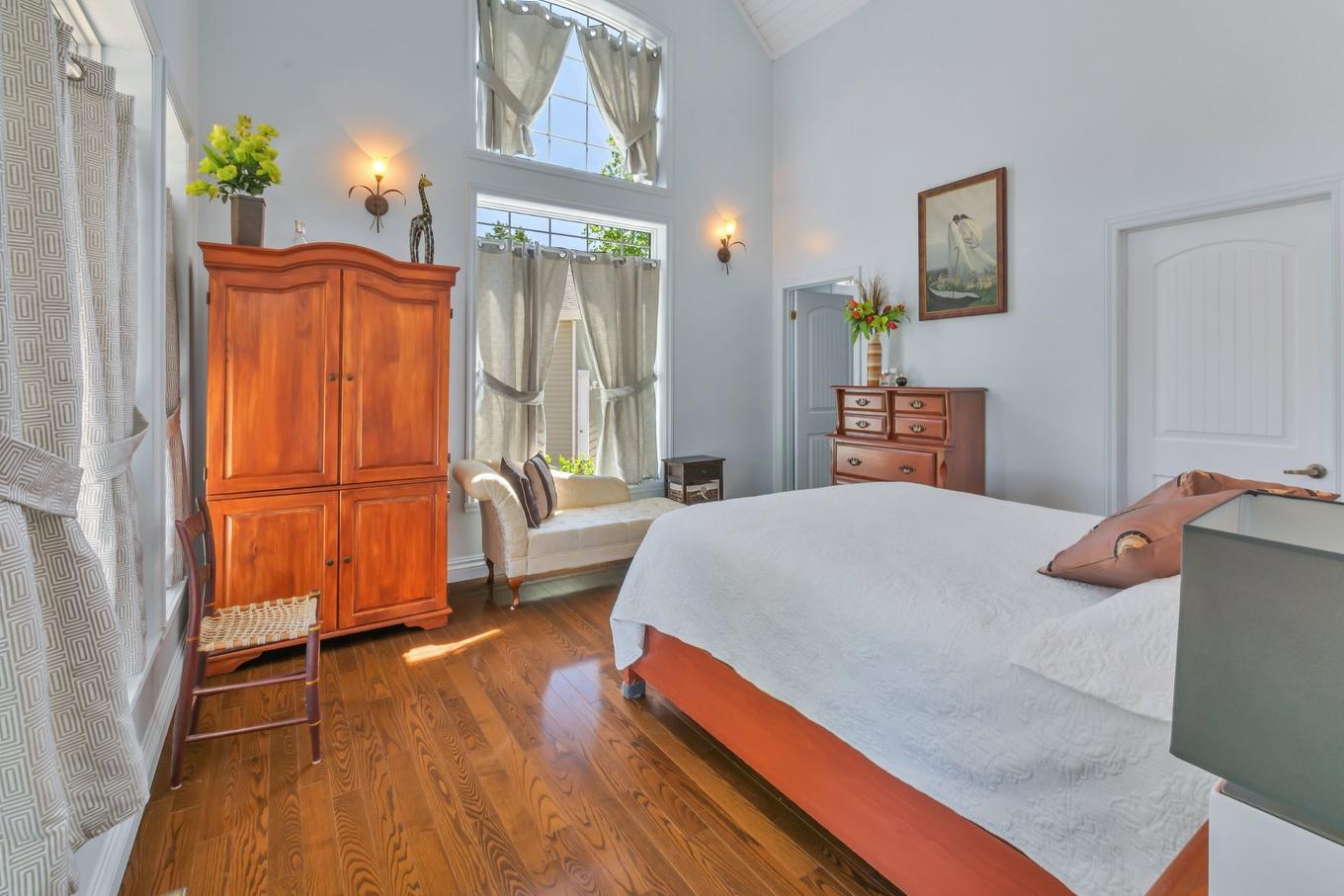 Chambre à coucher principale - 3341 Route Du Fleuve, Les Éboulements, QC - Indoor Photo Showing Bedroom