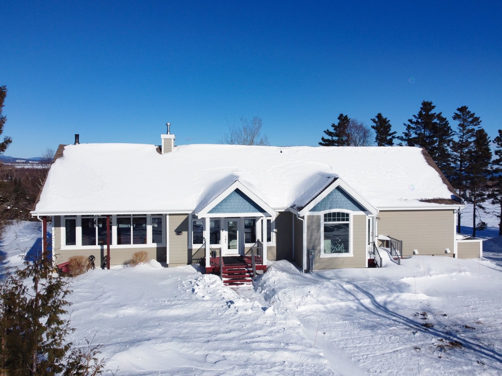 Façade - 3341 Route Du Fleuve, Les Éboulements, QC - Outdoor With Facade