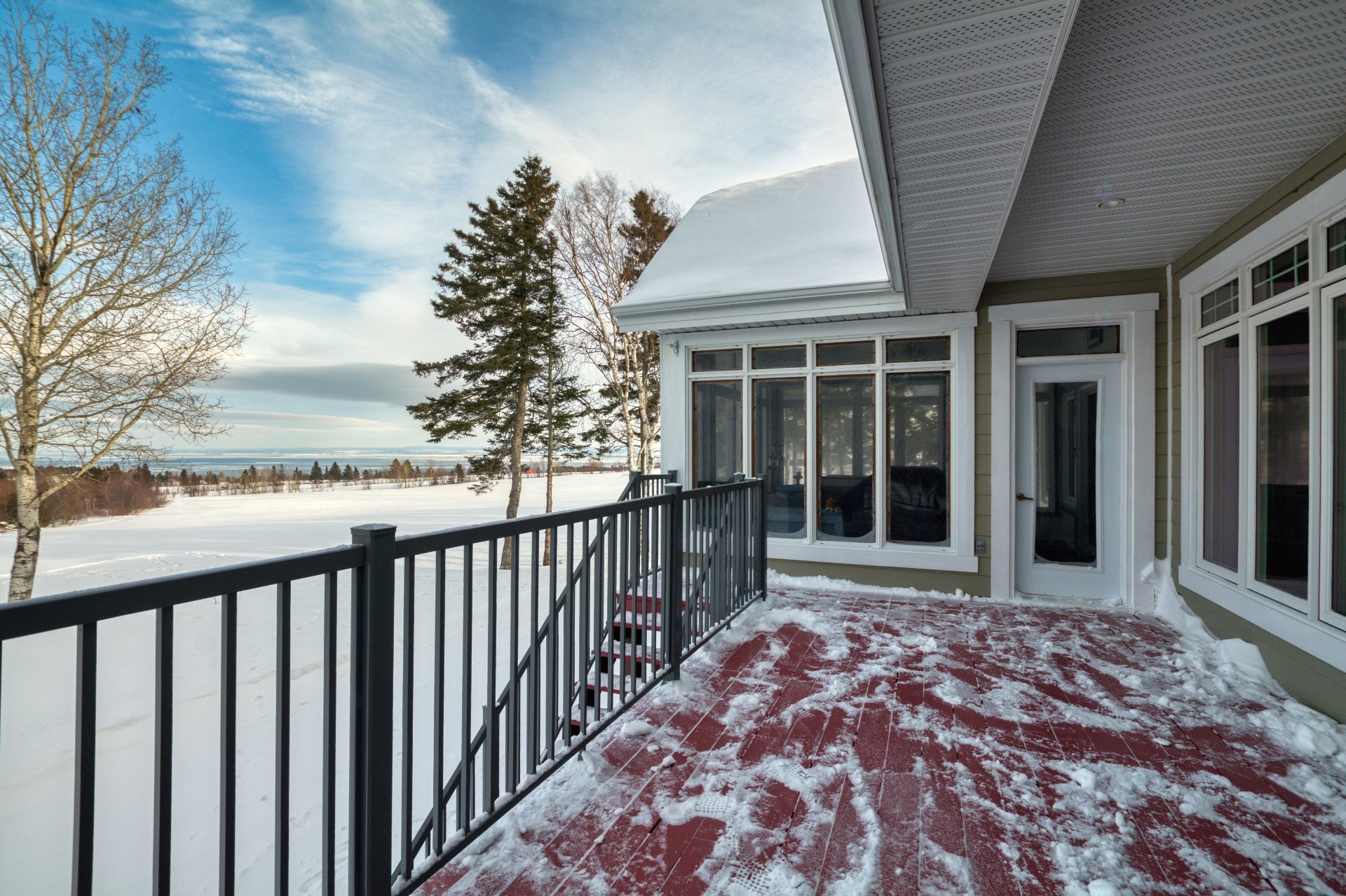 Terrasse - 3341 Route Du Fleuve, Les Éboulements, QC - Outdoor