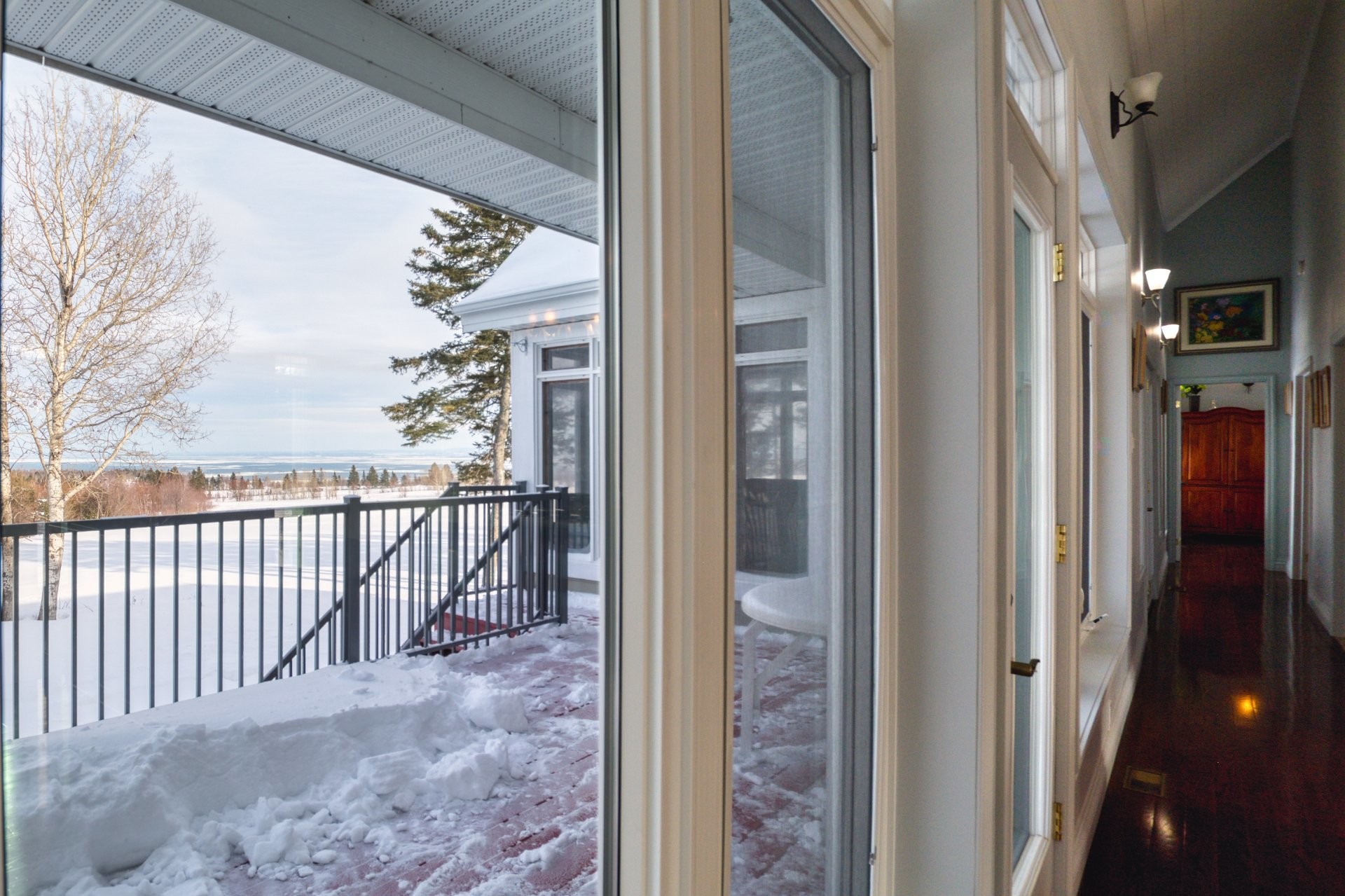 Terrasse - 3341 Route Du Fleuve, Les Éboulements, QC - With Exterior