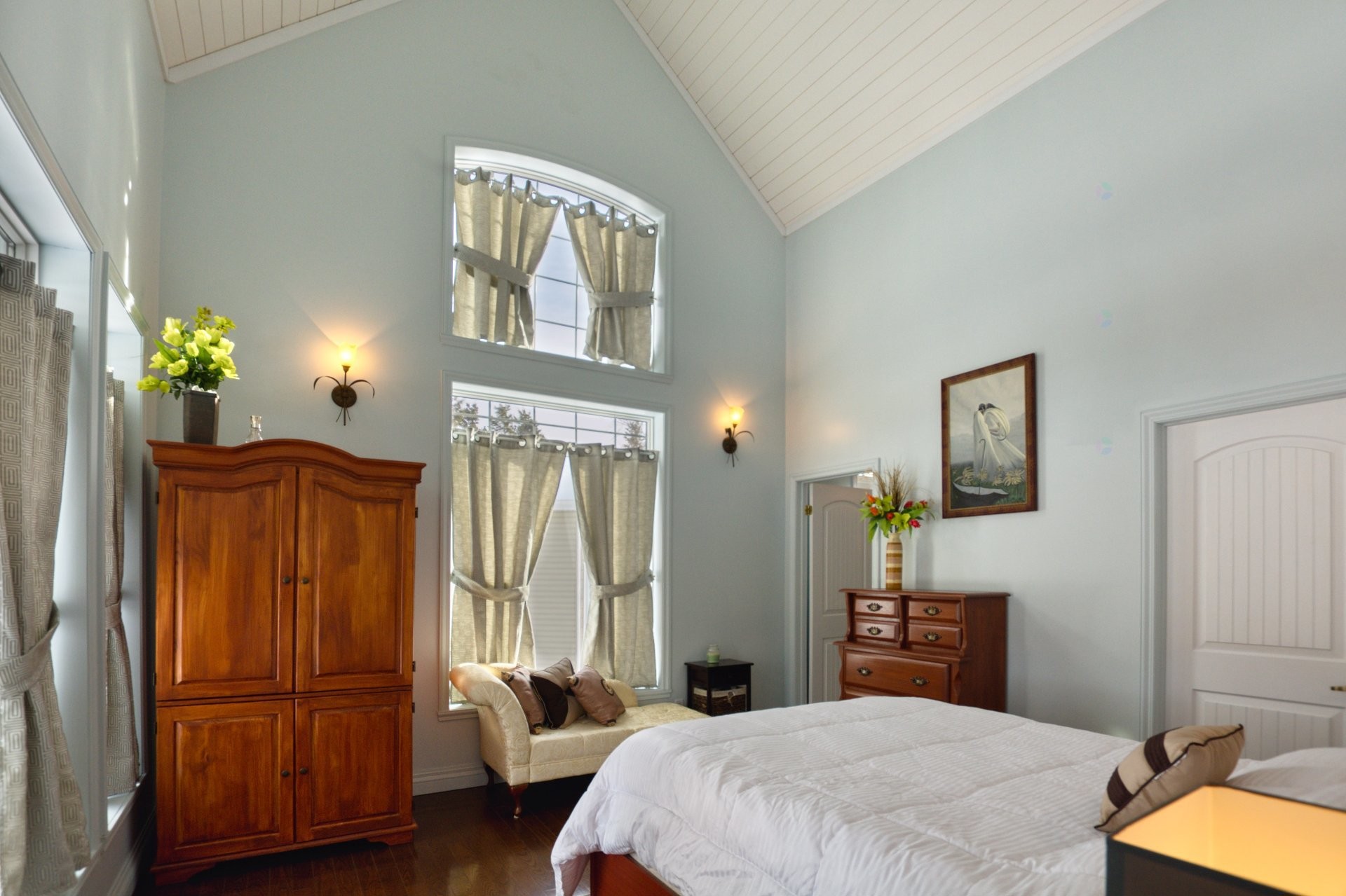 Chambre à coucher principale - 3341 Route Du Fleuve, Les Éboulements, QC - Indoor Photo Showing Bedroom