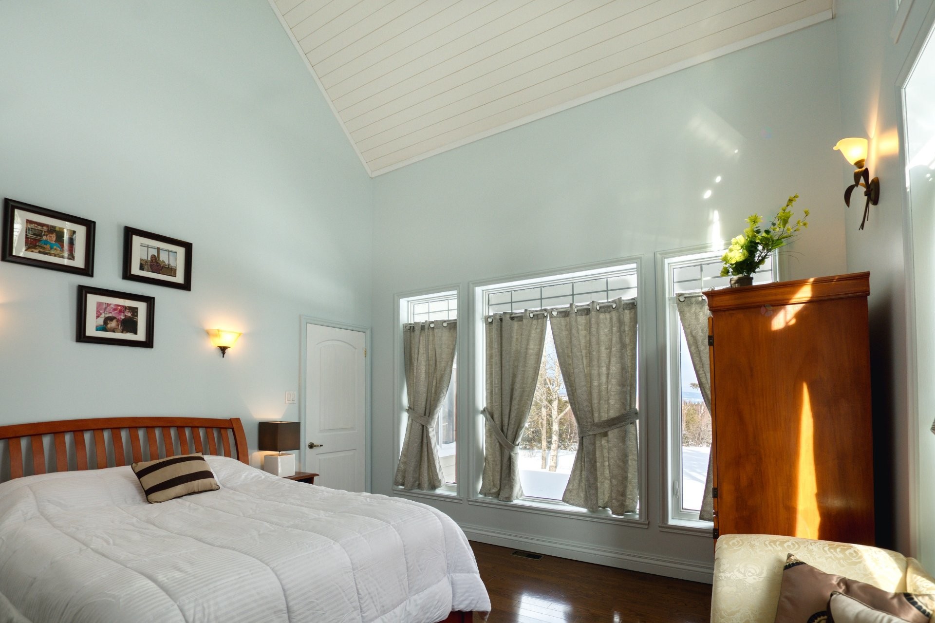 Chambre à coucher principale - 3341 Route Du Fleuve, Les Éboulements, QC - Indoor Photo Showing Bedroom