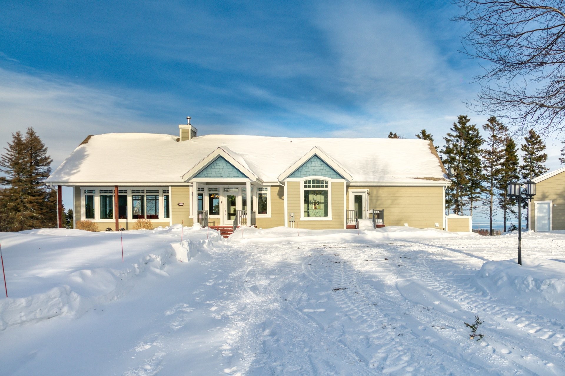 Façade - 3341 Route Du Fleuve, Les Éboulements, QC - Outdoor With Facade