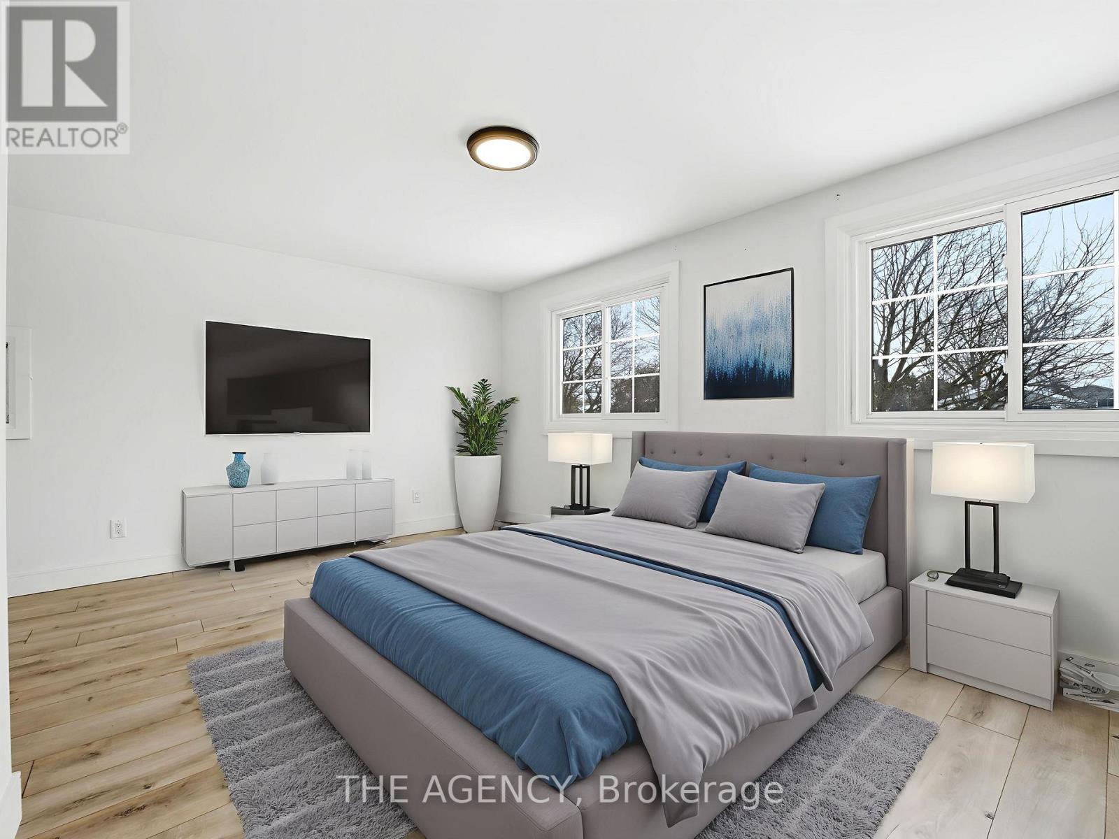 Virtually Staged - 1236 Avonlea Road, Cambridge, ON - Indoor Photo Showing Bedroom