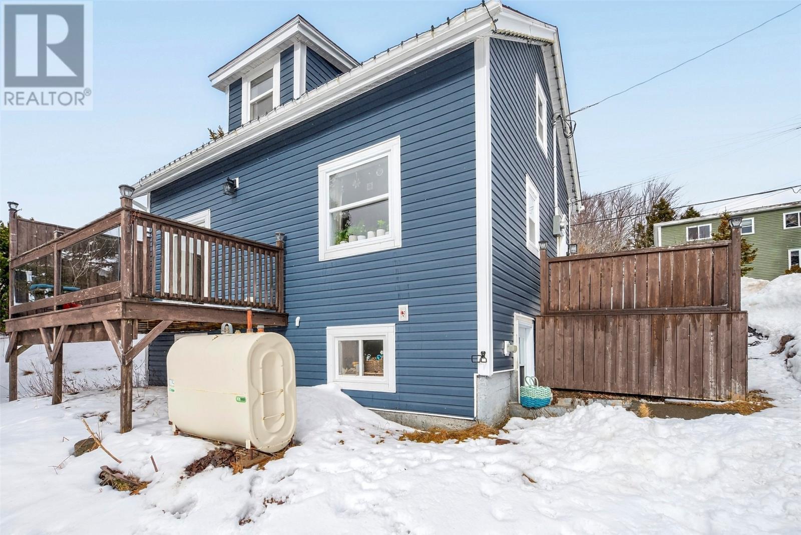 32 Longs Hill, Carbonear, NL - Outdoor With Deck Patio Veranda With Exterior