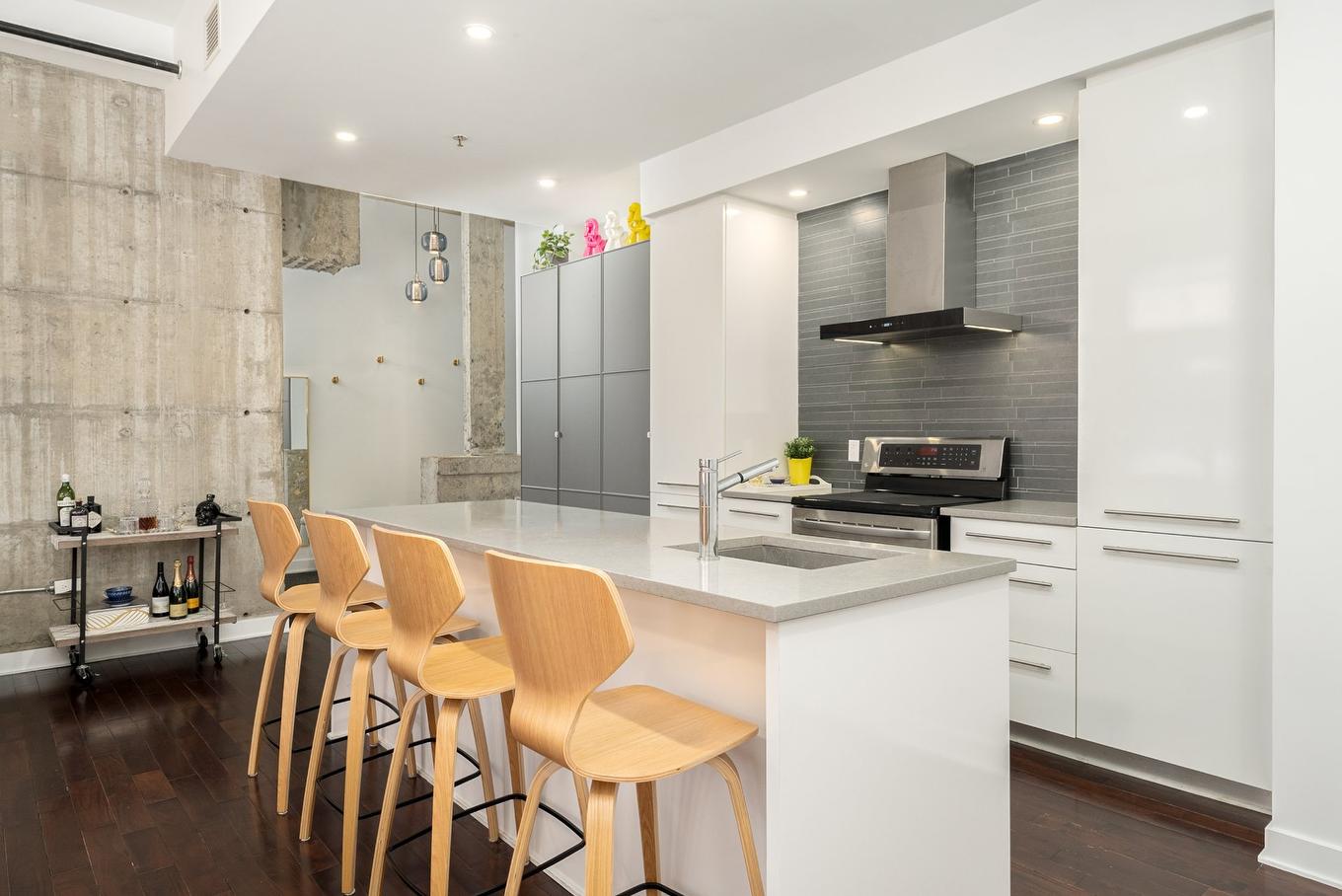 Kitchen - 306-1085 Rue St-Alexandre, Montréal (Ville-Marie), QC - Indoor