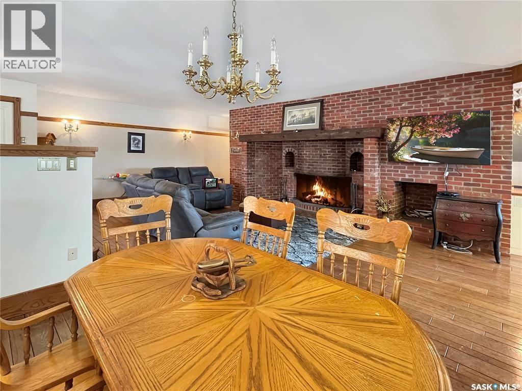 1219 River Street E, Prince Albert, SK - Indoor With Fireplace