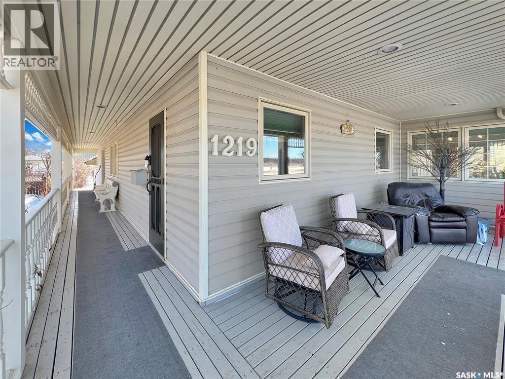 1219 River Street E, Prince Albert, SK - Outdoor With Deck Patio Veranda With Exterior