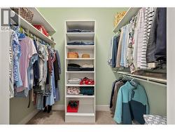 Primary walk-in closet -