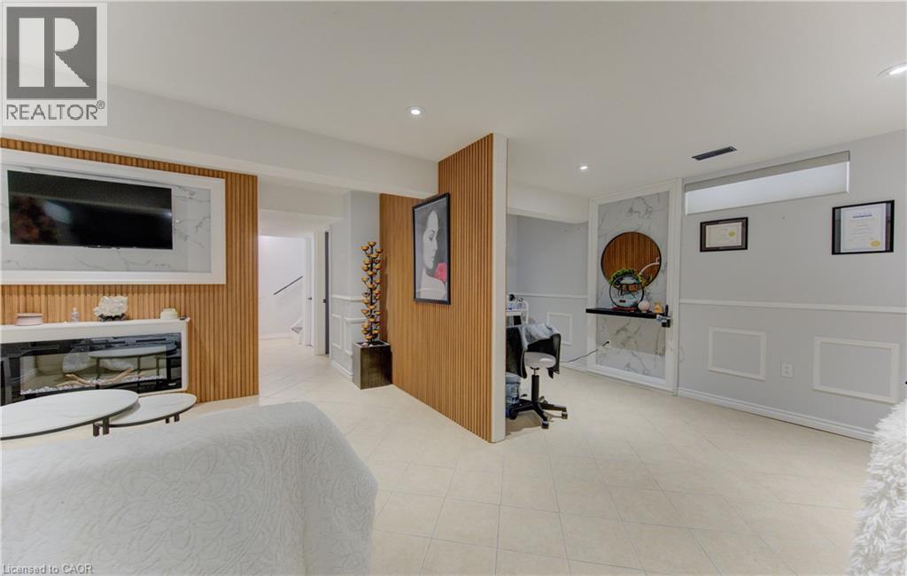 43 Seabrook Drive, Kitchener, ON - Indoor With Fireplace