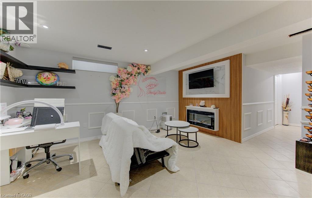 43 Seabrook Drive, Kitchener, ON - Indoor With Fireplace