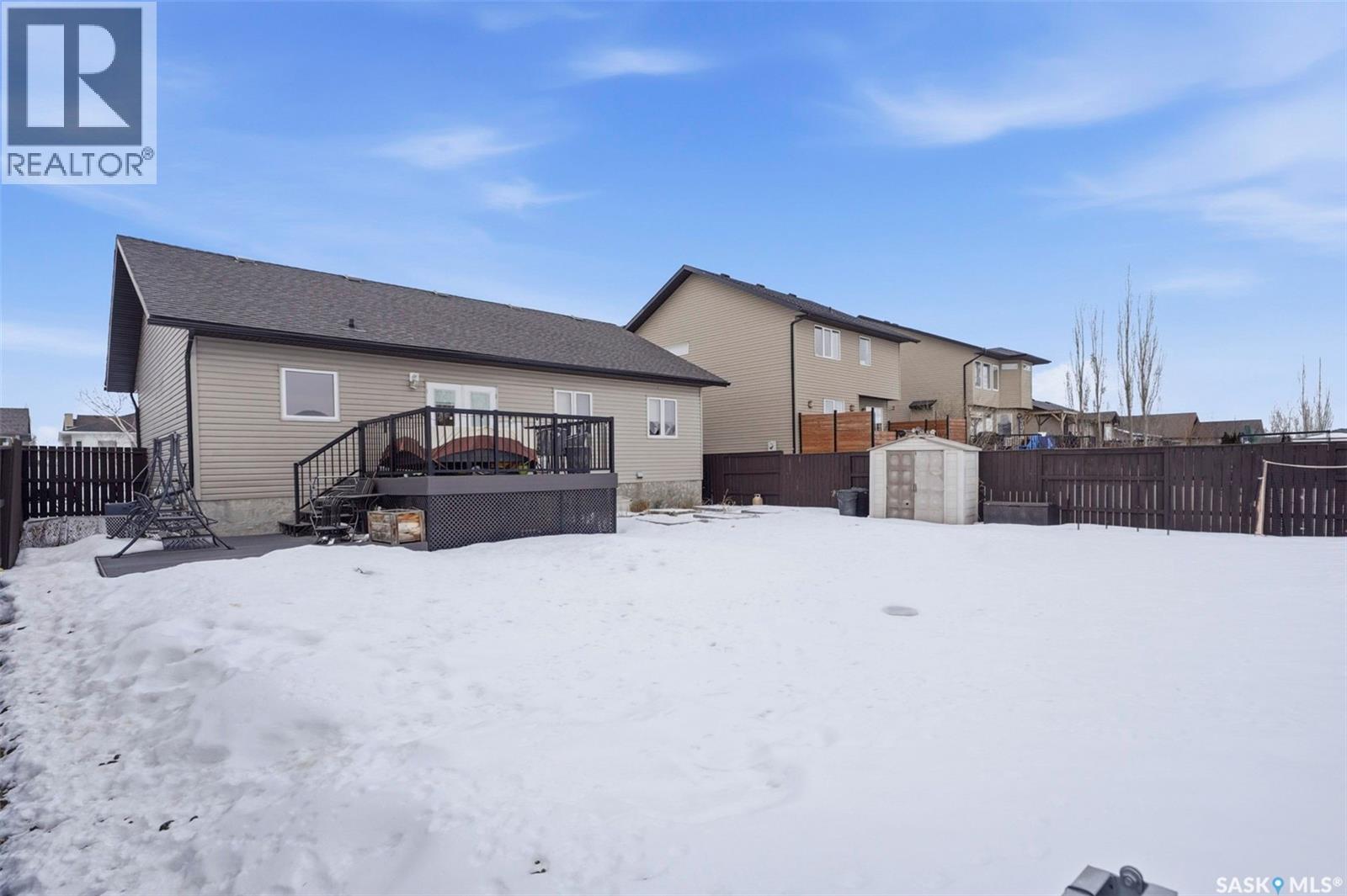 810 Rock Hill Lane, Martensville, SK - Outdoor With Deck Patio Veranda With Exterior