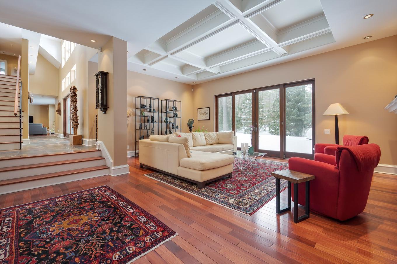 Salon - 19 Rue Raffles, Hudson, QC - Indoor Photo Showing Living Room