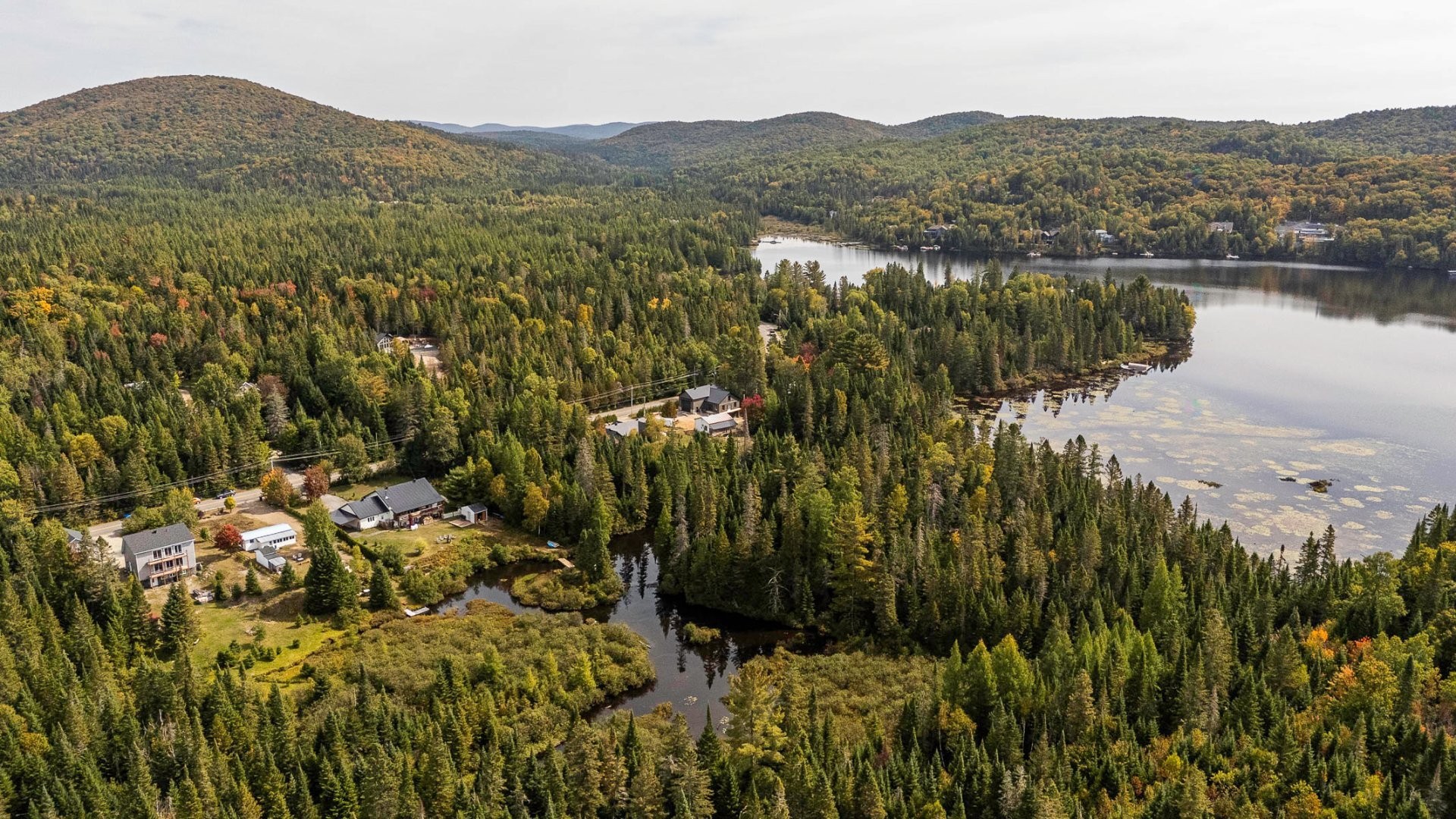 Accès au plan d'eau - 198 Ch. De La Source, Lantier, QC - Outdoor With View