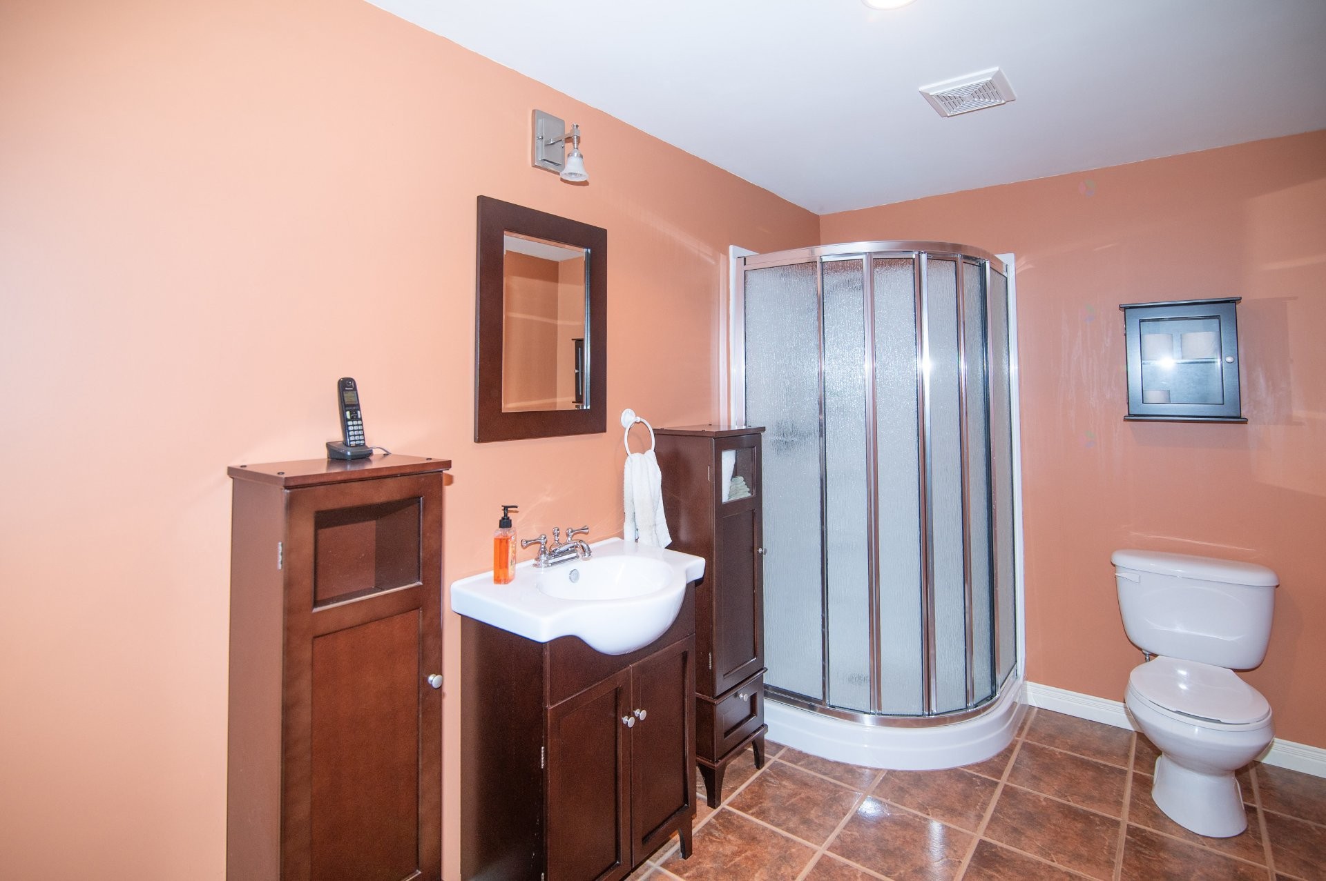 Bathroom - 15 Rue Garneau, Saint-Pacôme, QC - Indoor Photo Showing Bathroom