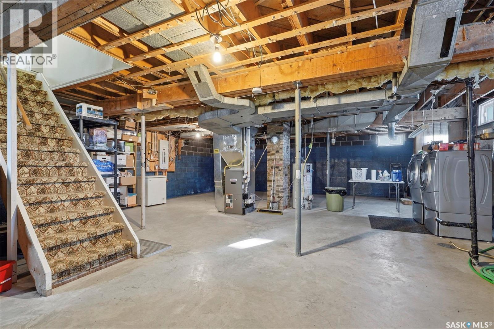 208 2Nd Avenue E, Nokomis, SK - Indoor Photo Showing Basement
