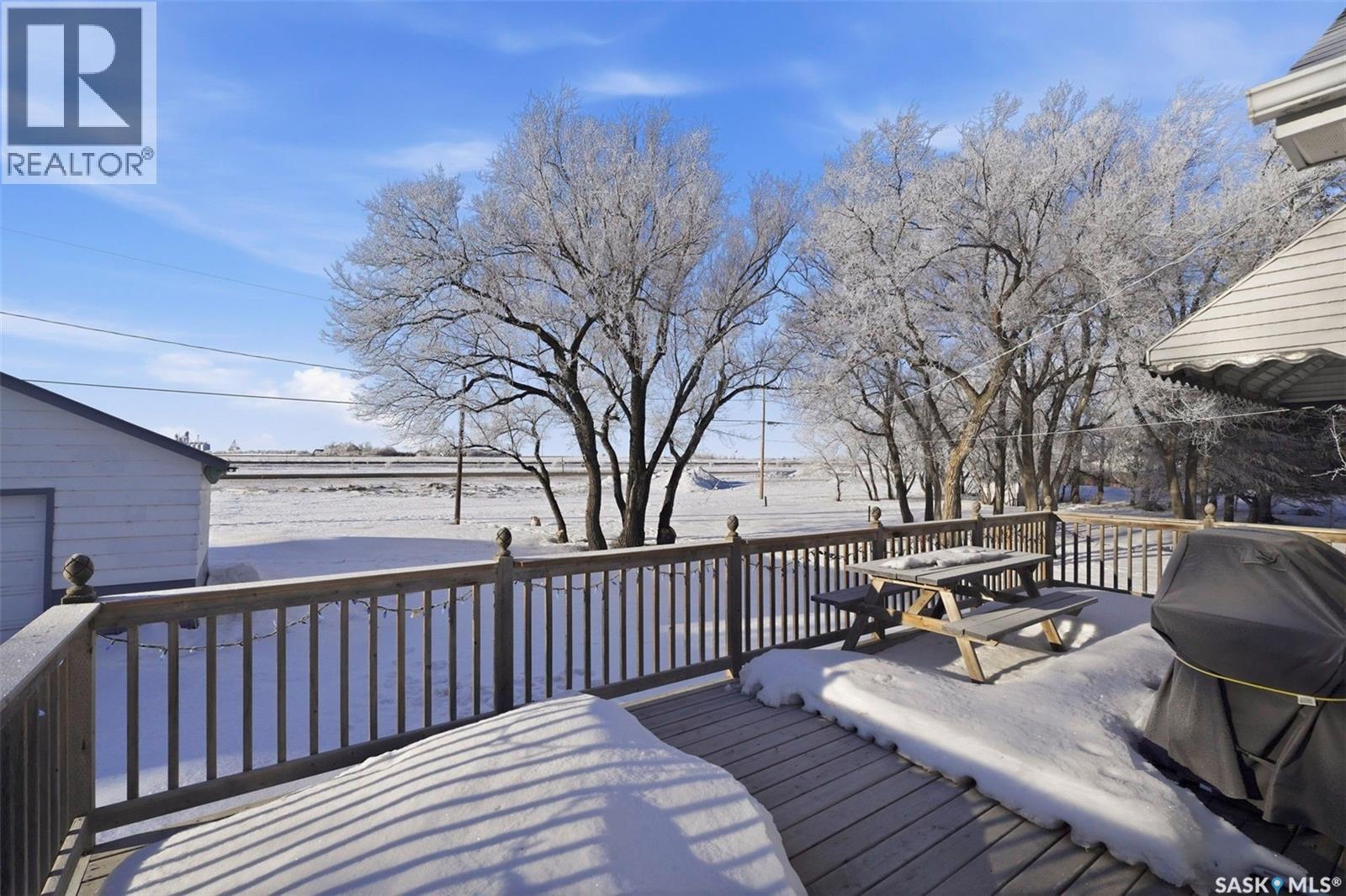 208 2Nd Avenue E, Nokomis, SK - Outdoor With Deck Patio Veranda With Exterior
