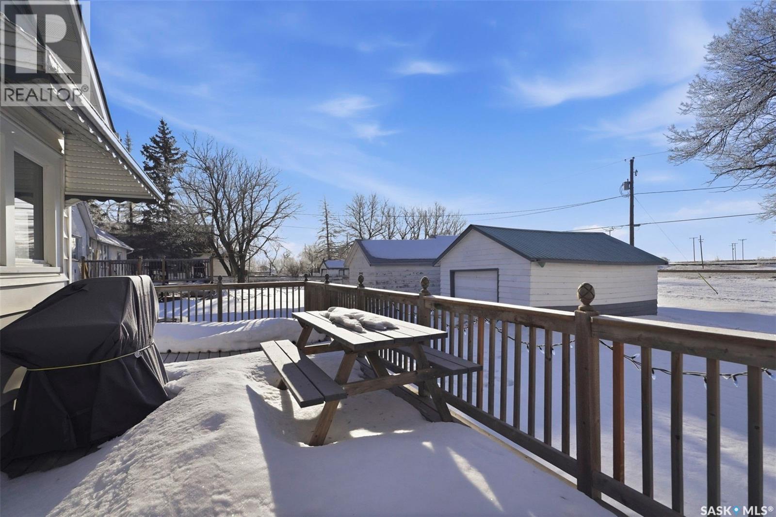 208 2Nd Avenue E, Nokomis, SK - Outdoor With Deck Patio Veranda With Exterior