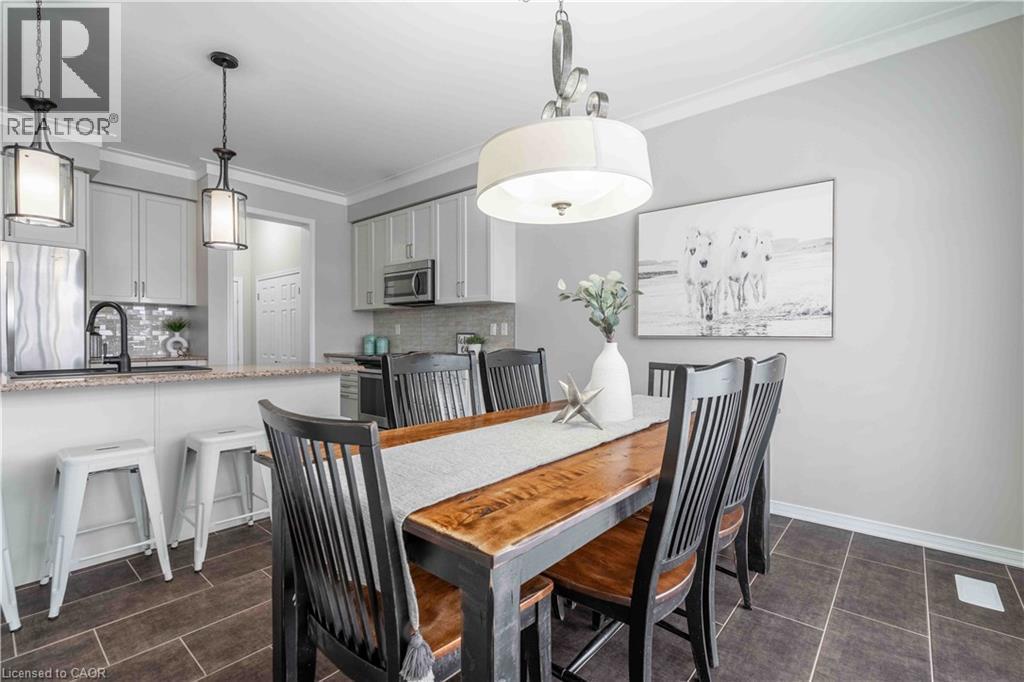 Dining space - 115 Larry Crescent, Caledonia, ON - Indoor Photo Showing Dining Room