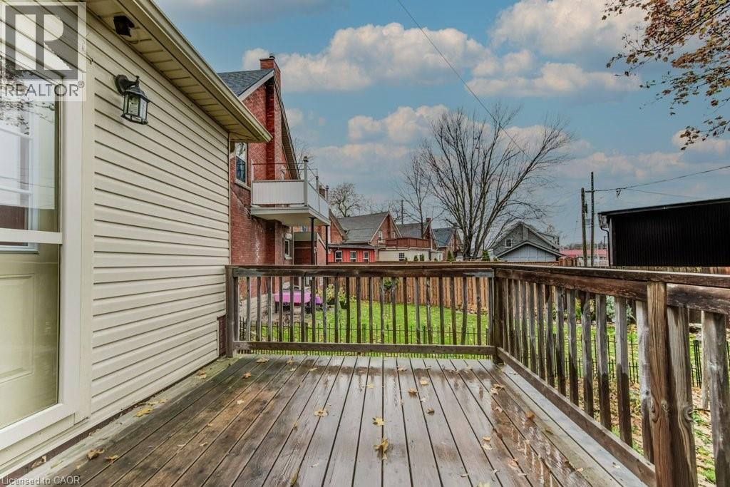 26 St. Leger Street, Kitchener, ON - Outdoor With Deck Patio Veranda
