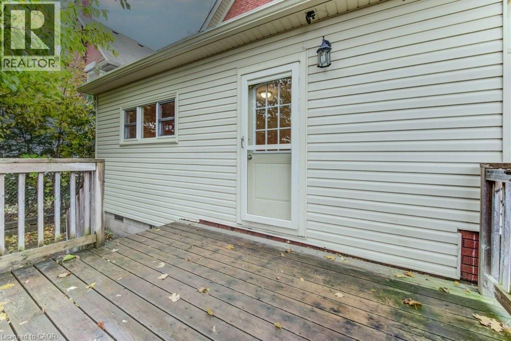 26 St. Leger Street, Kitchener, ON - Outdoor With Deck Patio Veranda With Exterior