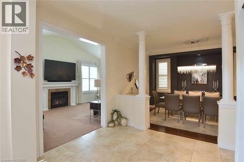 12 Degrow Crescent, Binbrook, ON - Indoor With Fireplace