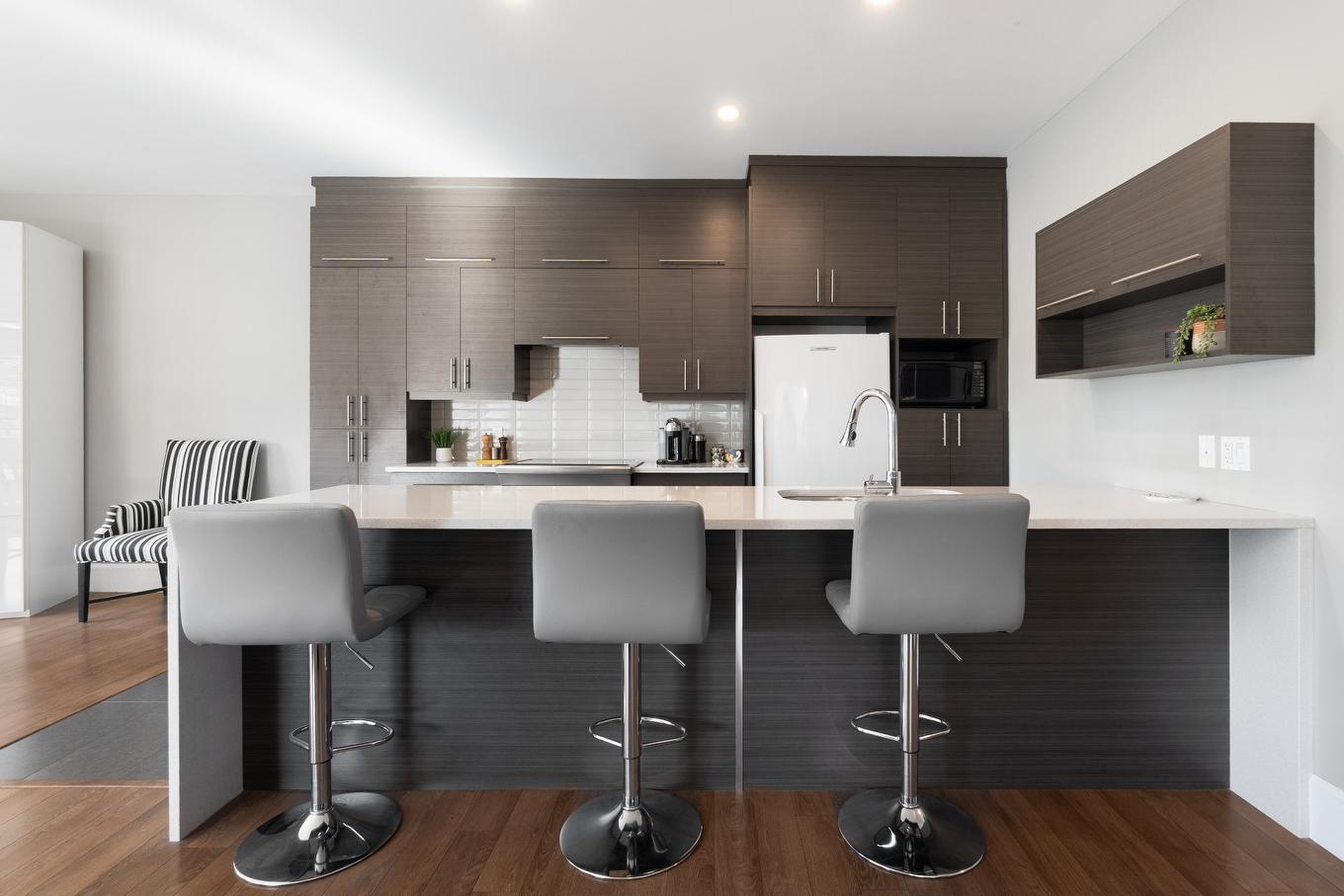 Kitchen - 203-1150 Rue Albert-Charpentier, Sherbrooke (Les Nations), QC - Indoor Photo Showing Kitchen With Upgraded Kitchen