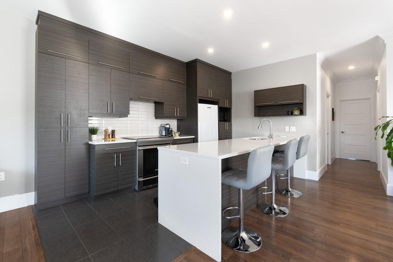 Kitchen - 203-1150 Rue Albert-Charpentier, Sherbrooke (Les Nations), QC - Indoor Photo Showing Kitchen With Upgraded Kitchen