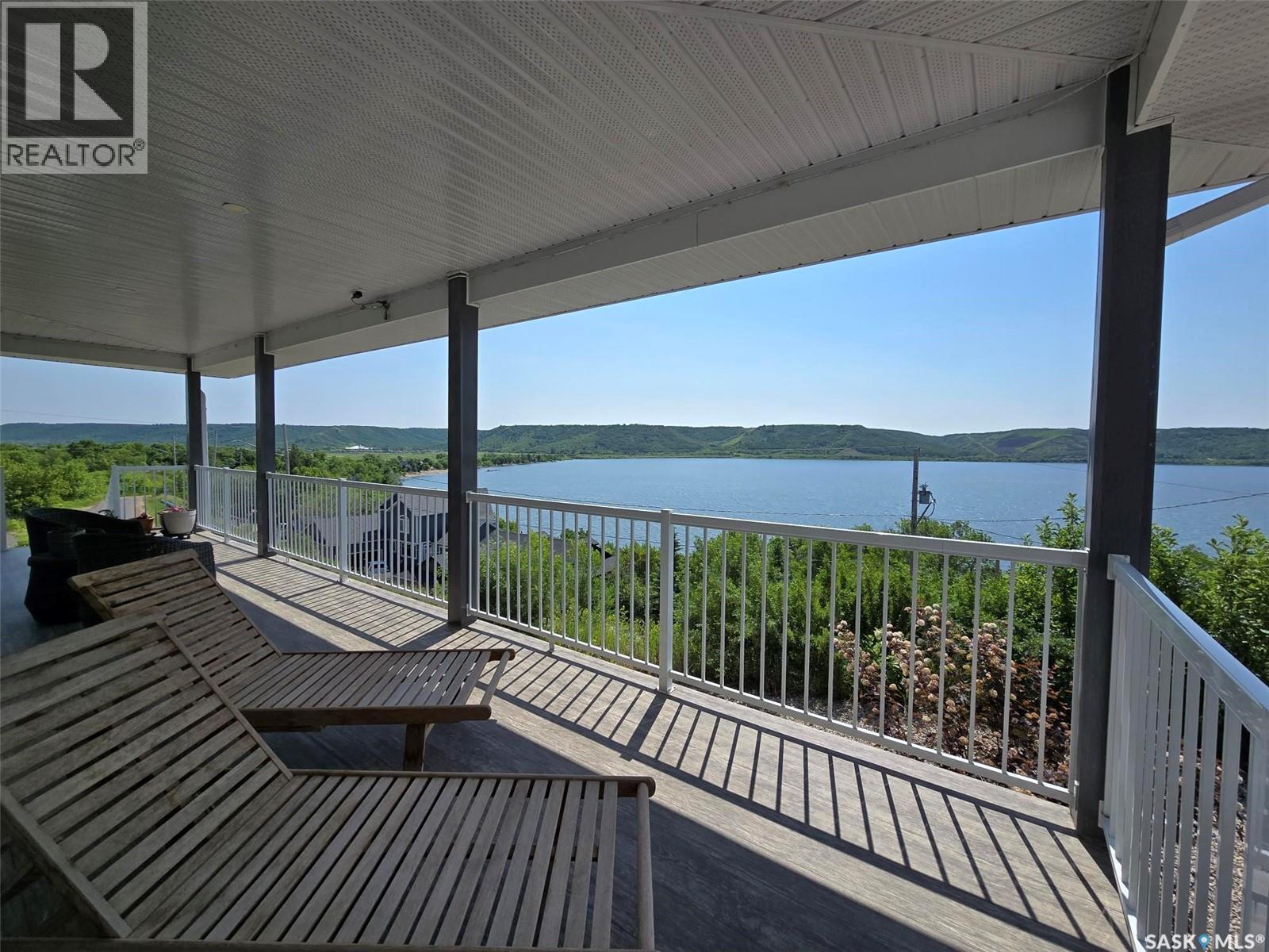 207 Criddle Avenue, Crooked Lake, SK - Outdoor With Body Of Water With Deck Patio Veranda With View With Exterior