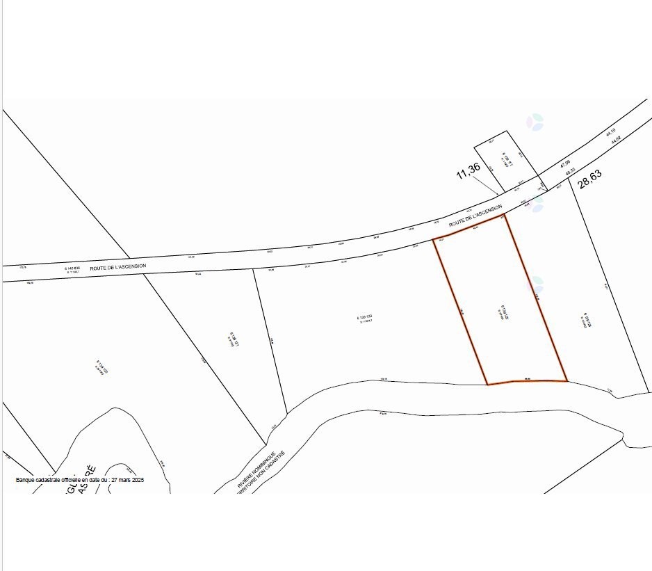Plan (croquis) - Route De L'Ascension, Rivière-Rouge, QC