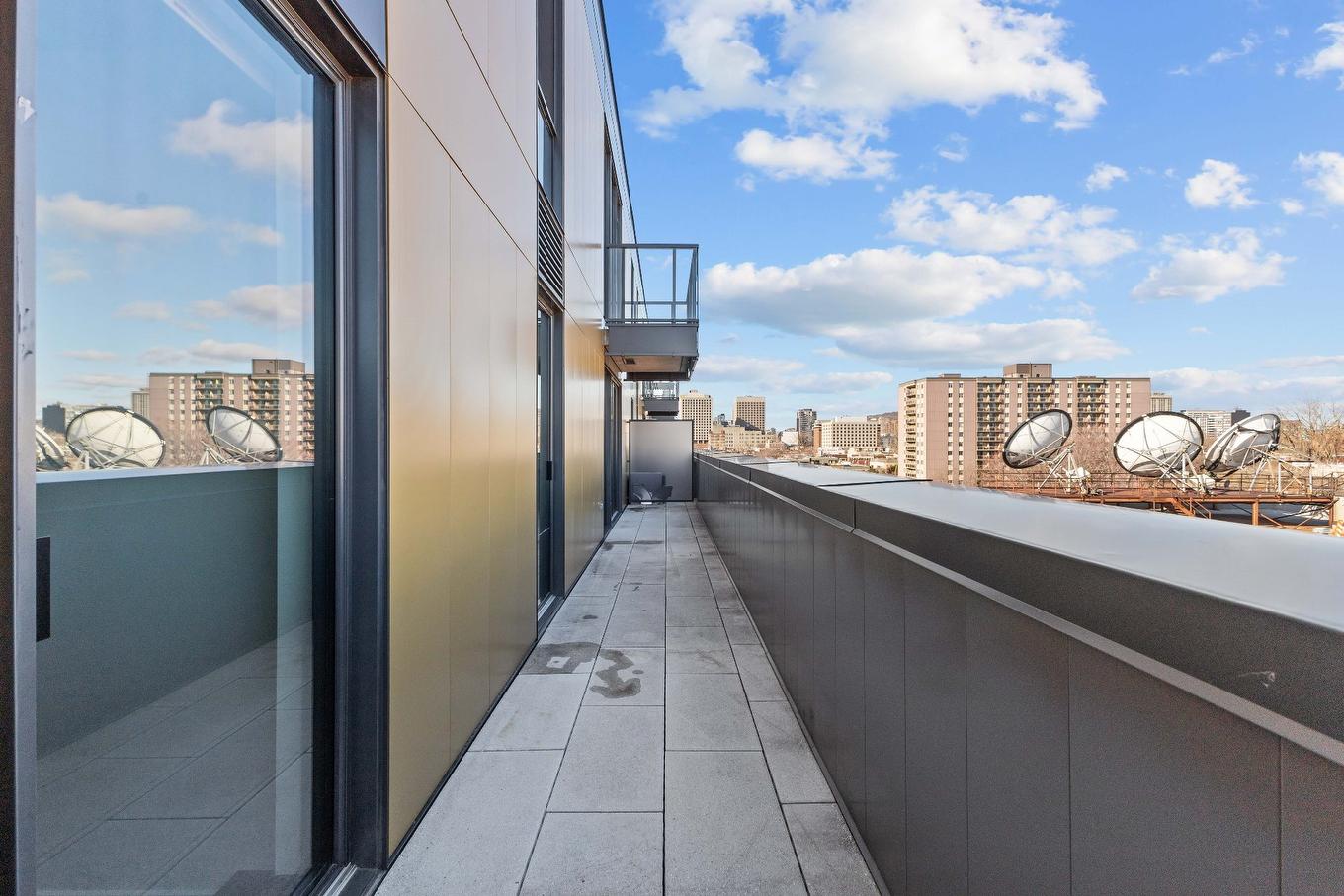 Balcony - 808-1575 Rue Gareau, Montréal (Ville-Marie), QC - Outdoor