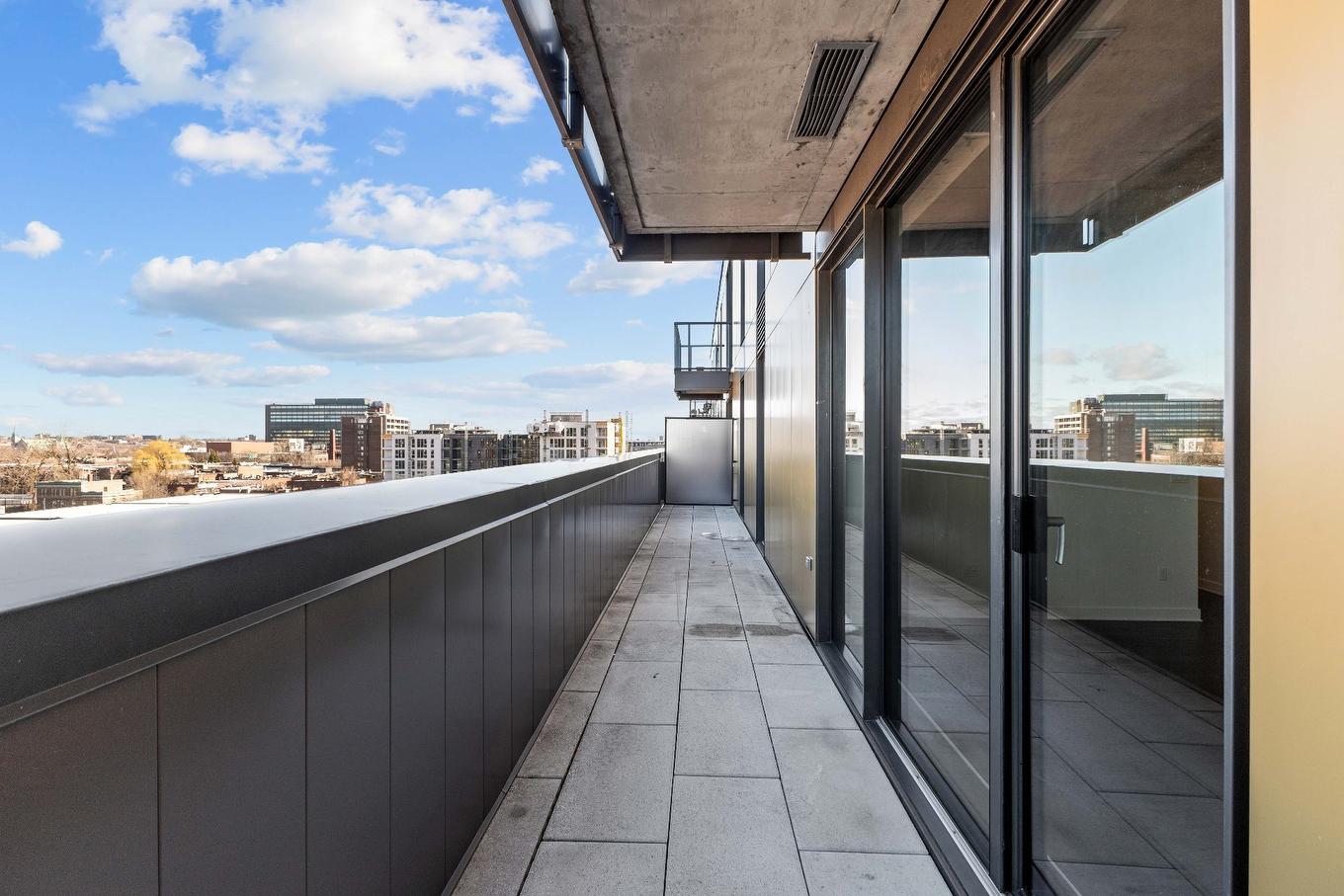 Balcony - 808-1575 Rue Gareau, Montréal (Ville-Marie), QC - Outdoor With Exterior