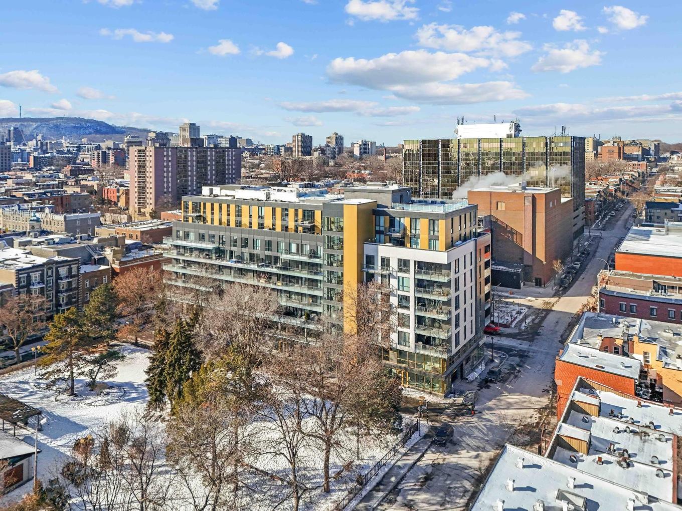 Aerial photo - 808-1575 Rue Gareau, Montréal (Ville-Marie), QC - Outdoor With View